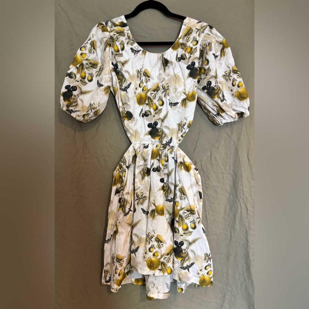 All Saints Leaf Print Dress
